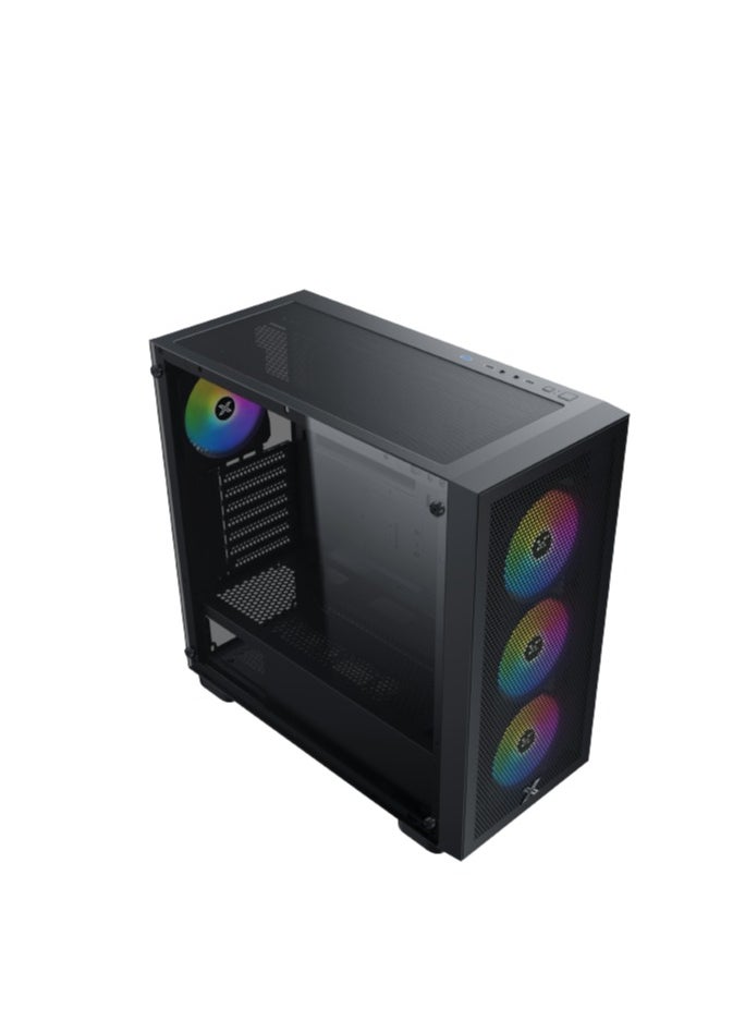 GCC GAMERS NOVA BLACK V6 Intel (Core I7-12700, RTX 3050, 32GB RAM, 1TB SSD, WiFi Ready | Windows 11 Installed)  - Image 2