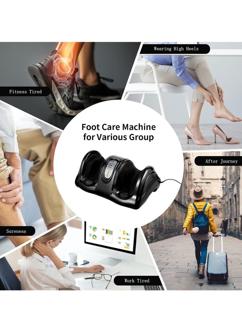 Generic - Foot Massager Machine Massage for Feet, Leg Calf Ankle, Nerve Pain Therapy Spa Gift Deep Kneading Rolling Massage, Electric Foot Massager w/Remote, 4 Massage Modes, Random color - Image 1