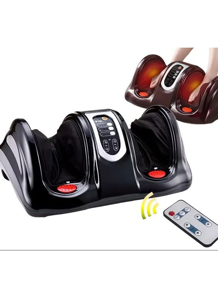 Generic - Foot Massager Machine Massage for Feet, Leg Calf Ankle, Nerve Pain Therapy Spa Gift Deep Kneading Rolling Massage, Electric Foot Massager w/Remote, 4 Massage Modes, Random color - Image 1