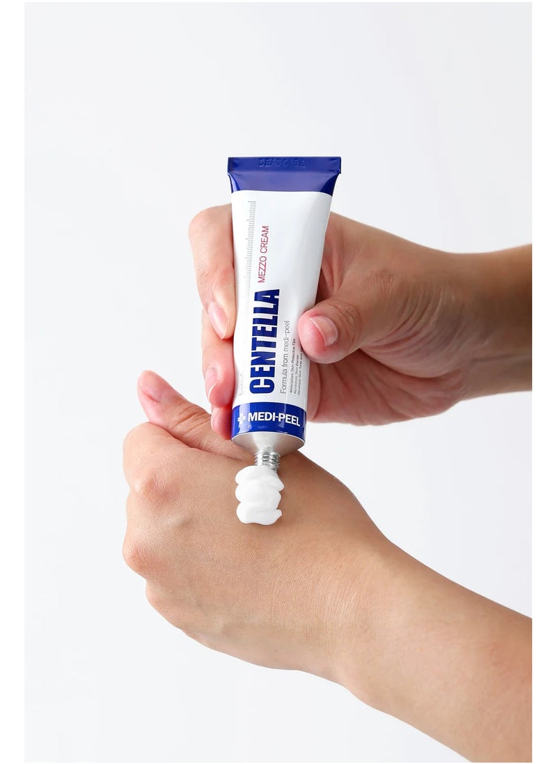 MEDI-PEEL - Centella Mezzo Cream 30ml | Spot Cream for Skin Breakouts, Cica Facial Moisturizing Cream, Hydrate, & Repair solutions for sensitive skin | Korean Skincare, For All Skin Types - Image 1