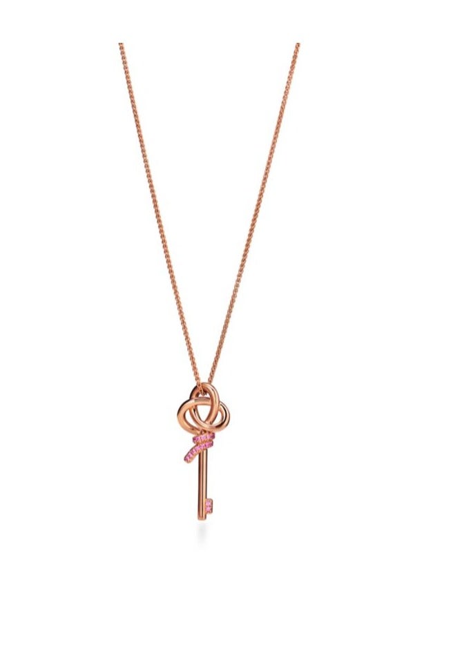 Tiffany & Co. - Woven Mini Key Necklace - Image 1