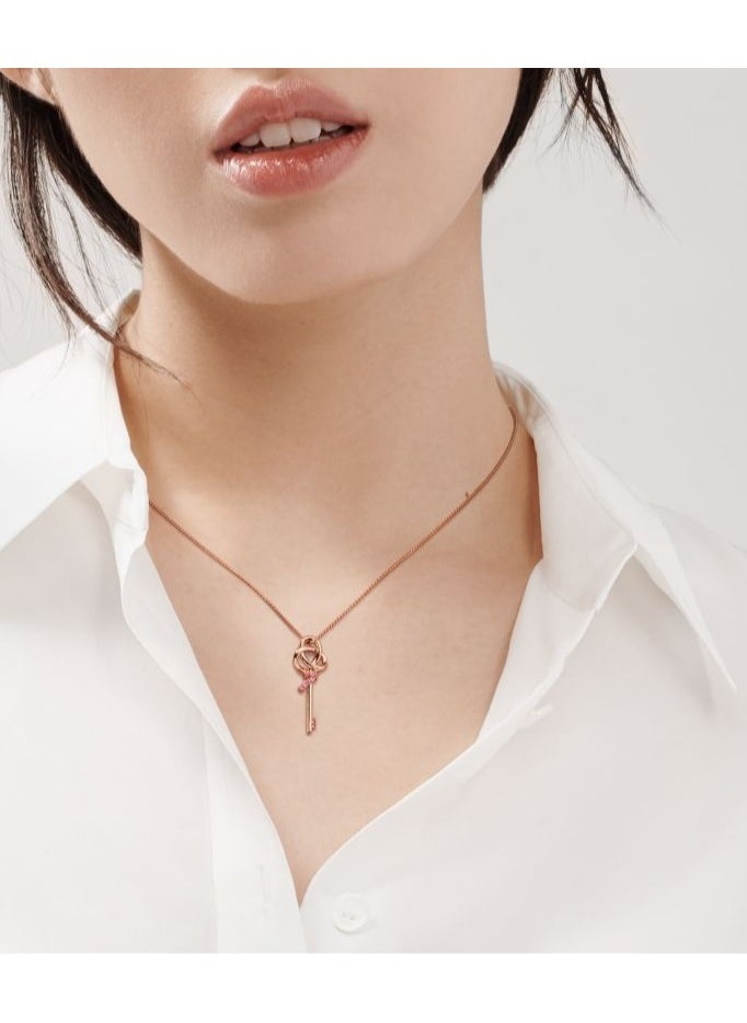Tiffany & Co. - Woven Mini Key Necklace - Image 1