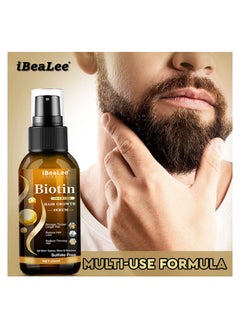 iBealee Fast Hair Growth Spray Product Anti Hair Loss Serum Prevent Baldness Treatment Scalp Dry Damaged Hair Care Essential Oils  - Image 2