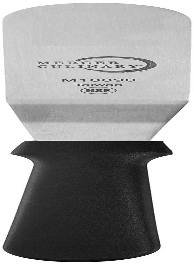 Mercer Culinary Offset Spatula, 6 Inch, Stainless Steel,Black - Image 4