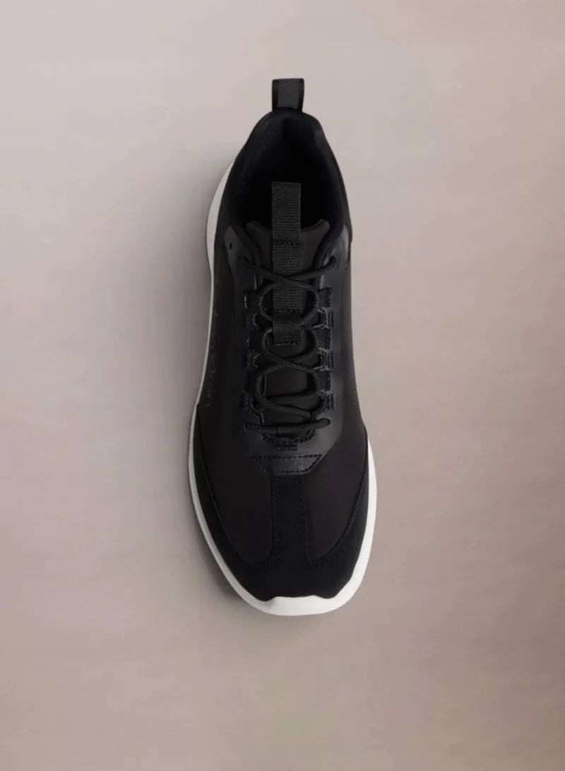 Calvin Klein Black/Bright White Zermatt - Lightweight Runner Trainers for Men | Best Price UAE