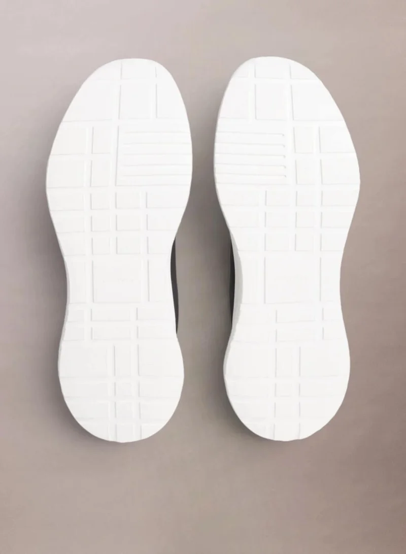 Calvin Klein Black/Bright White Zermatt - Lightweight Runner Trainers for Men | Best Price UAE