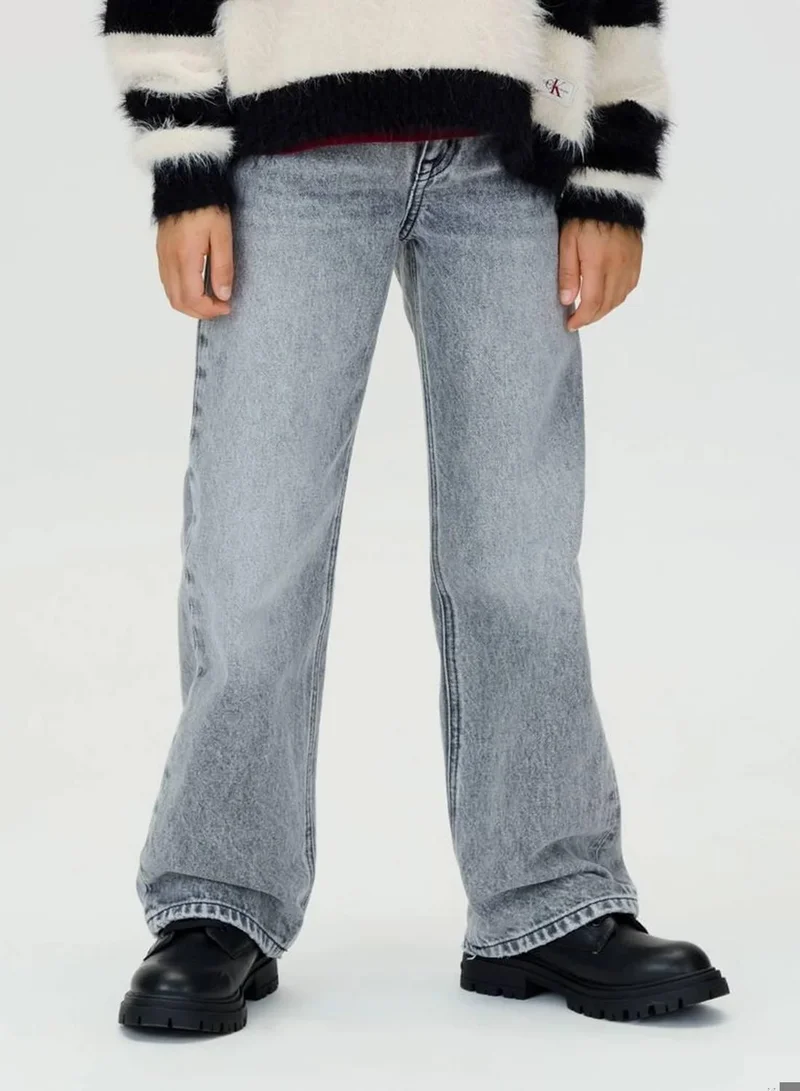 High Rise Wide Leg Jeans