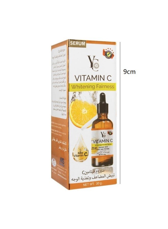 YC Vitamin C Face Serum, Whitening Fairness, 30ml - Image 1