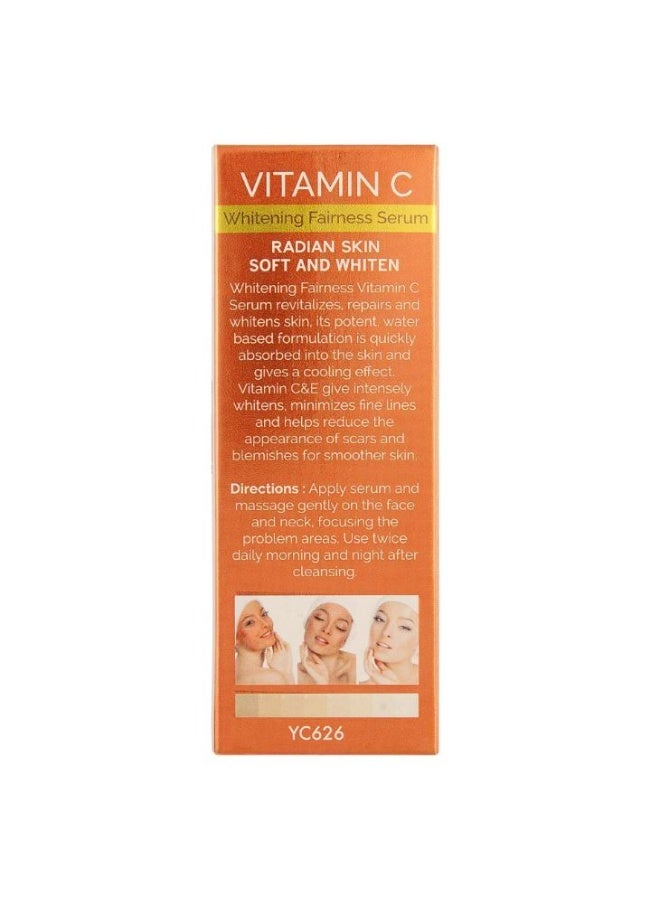 YC Vitamin C Face Serum, Whitening Fairness, 30ml - Image 2