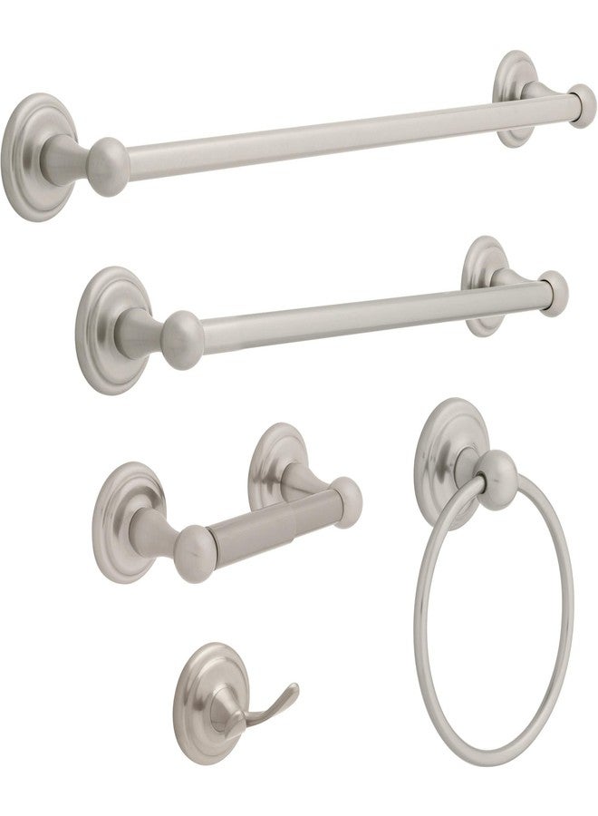 Franklin Brass 9016SN Jamestown Towel Ring, Brushed Nickel - Image 3