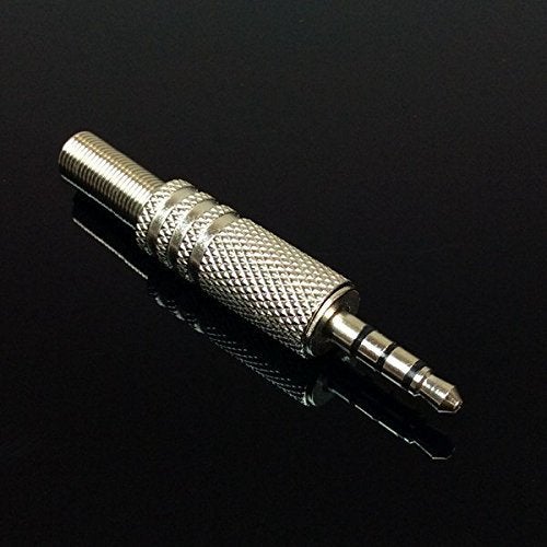 CESS 3.5mm 4-Pole TRRS Male Construction Plug Repair Headphone Jack Audio Soldering (5 Pack) - Image 5