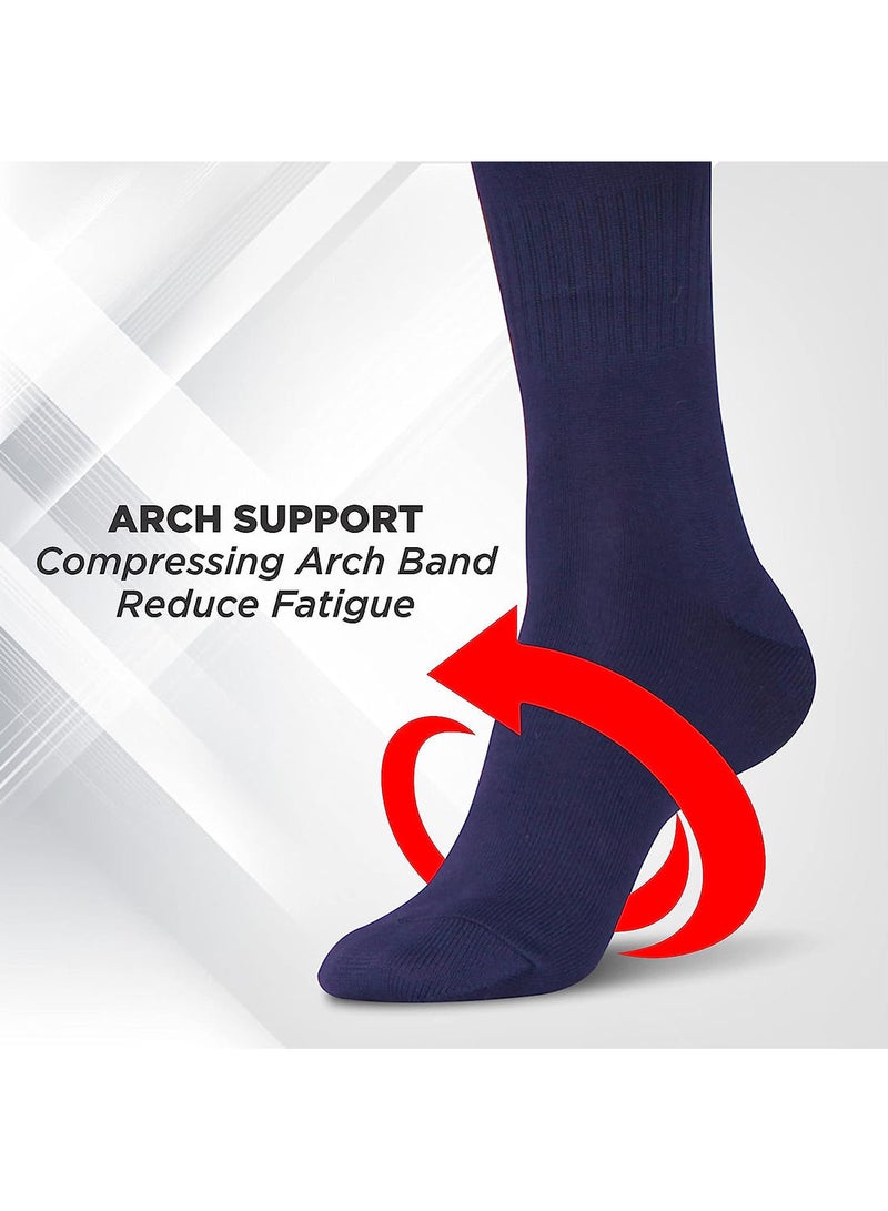 Nivia Plain Encounter Football Socks / Stockings | Medium  | Unisex | Knee Length long Stockings | For Football Soccer & other Sports  - Image 4