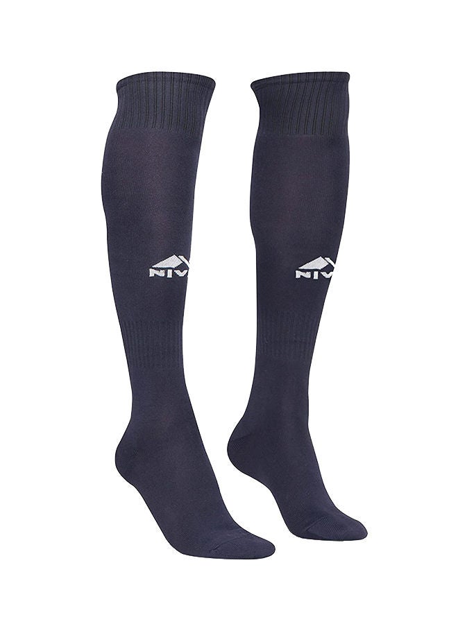 Nivia Plain Encounter Football Socks / Stockings | Medium  | Unisex | Knee Length long Stockings | For Football Soccer & other Sports  - Image 1