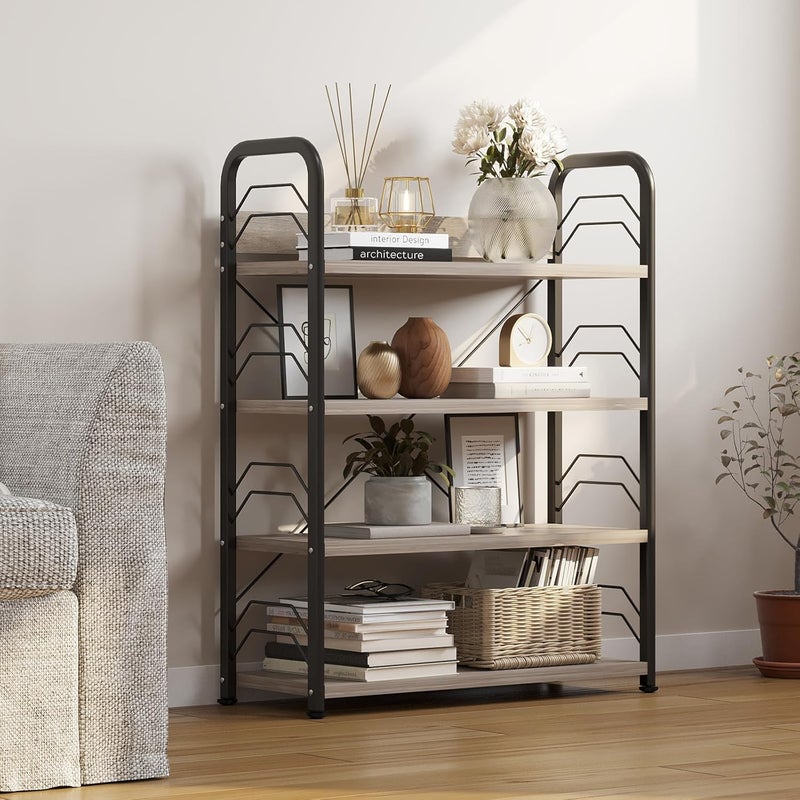 UmI. Brand Umi 4 Layer Wooden Shoe Rack for Home Shoe Stand Chappal Stand Multipurpose Storage Stand Cosmetic Toiletries Stand for Bathroom News Storage Stand Kitchen Storage Rack Spice Rack - Image 3