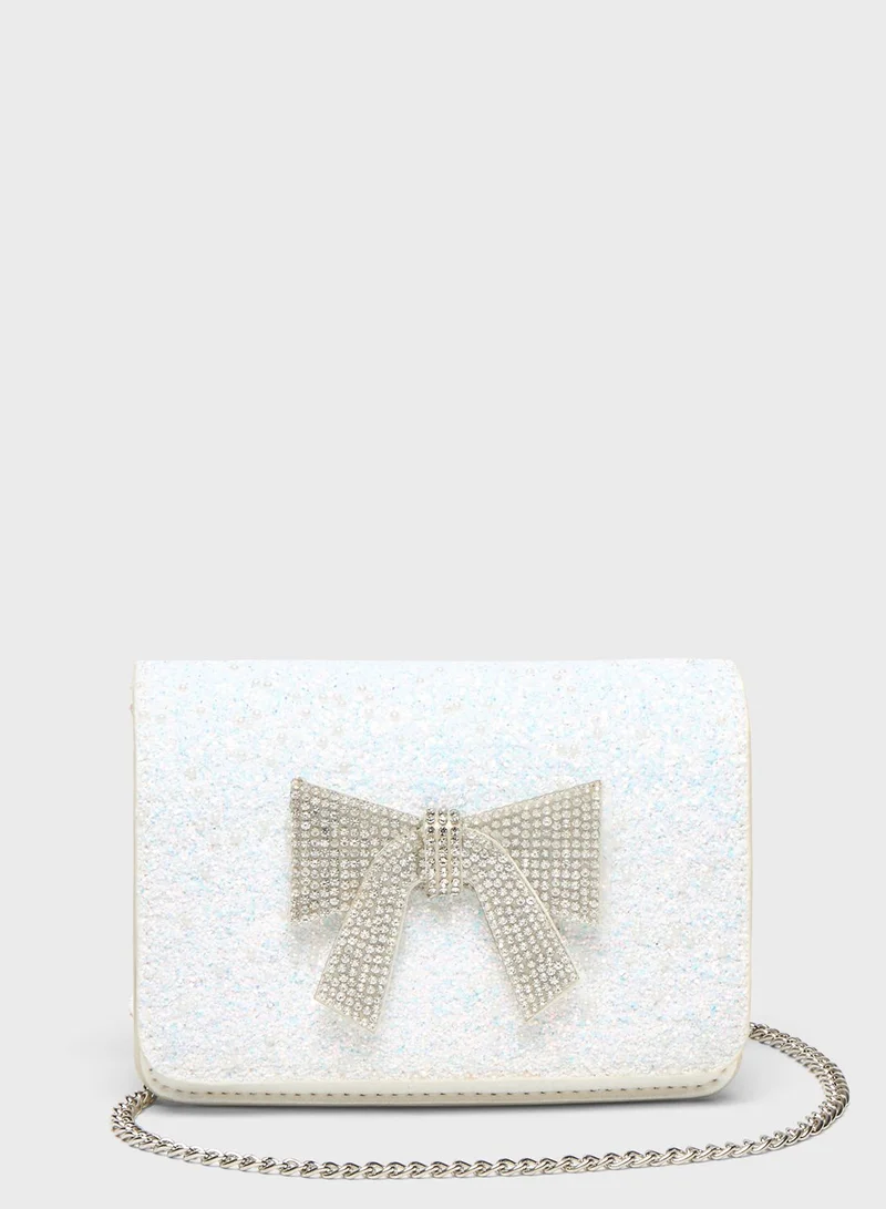 شو اكسبرس Kids Top Handle Bow Detail Fashion Bag