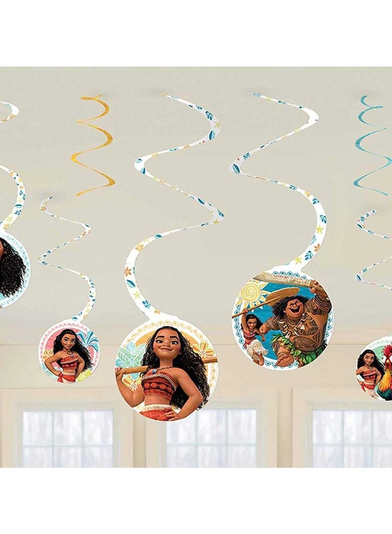 Amscan Moana Party Decoration Kit, Includes Balloons Party Supplies - Image 4