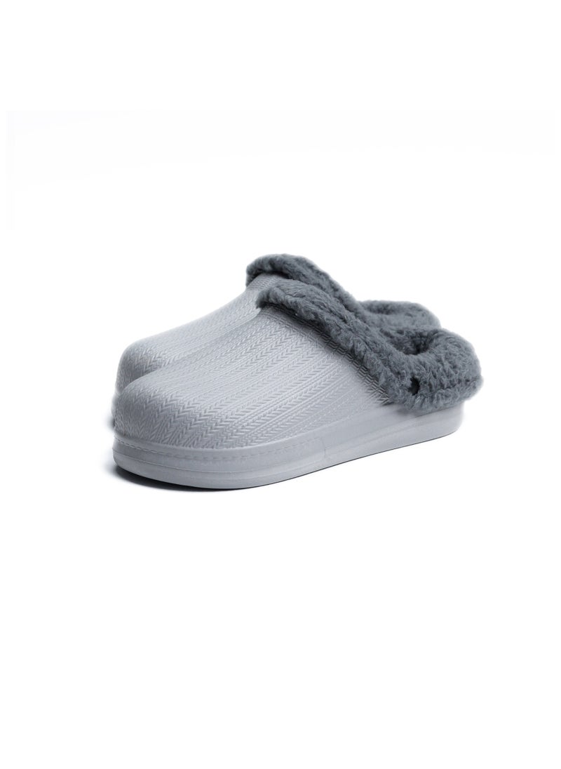 Onda Onda Sabo 2 Fur-lined slipper for Unisex - Grey  - Image 1