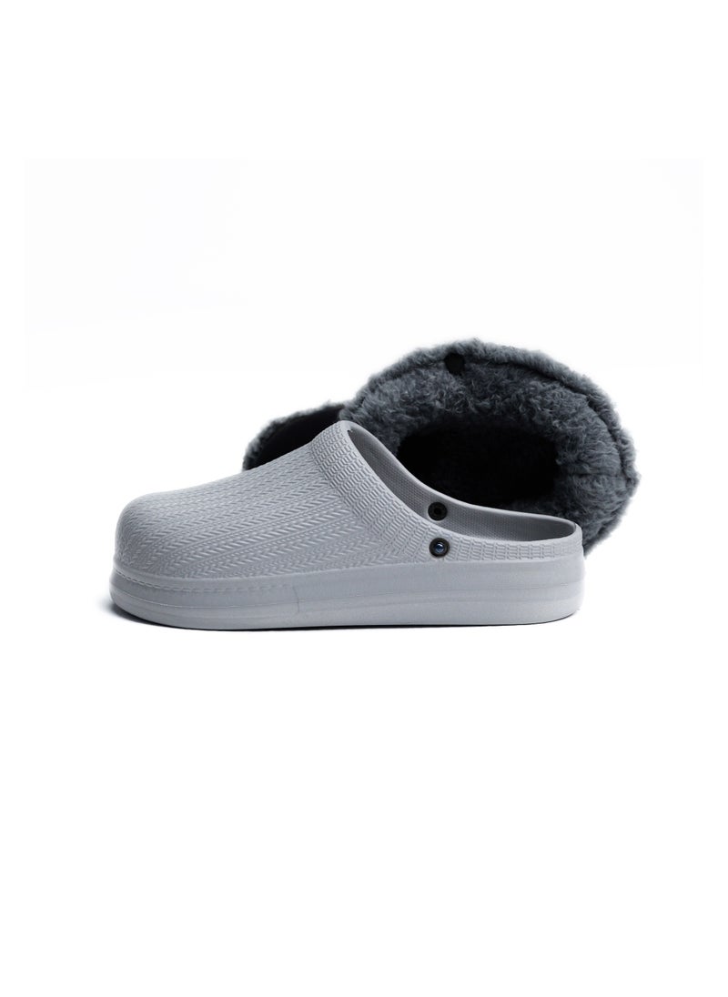 Onda Onda Sabo 2 Fur-lined slipper for Unisex - Grey  - Image 2