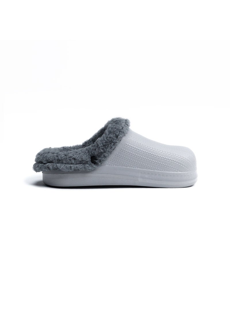 Onda Onda Sabo 2 Fur-lined slipper for Unisex - Grey  - Image 4