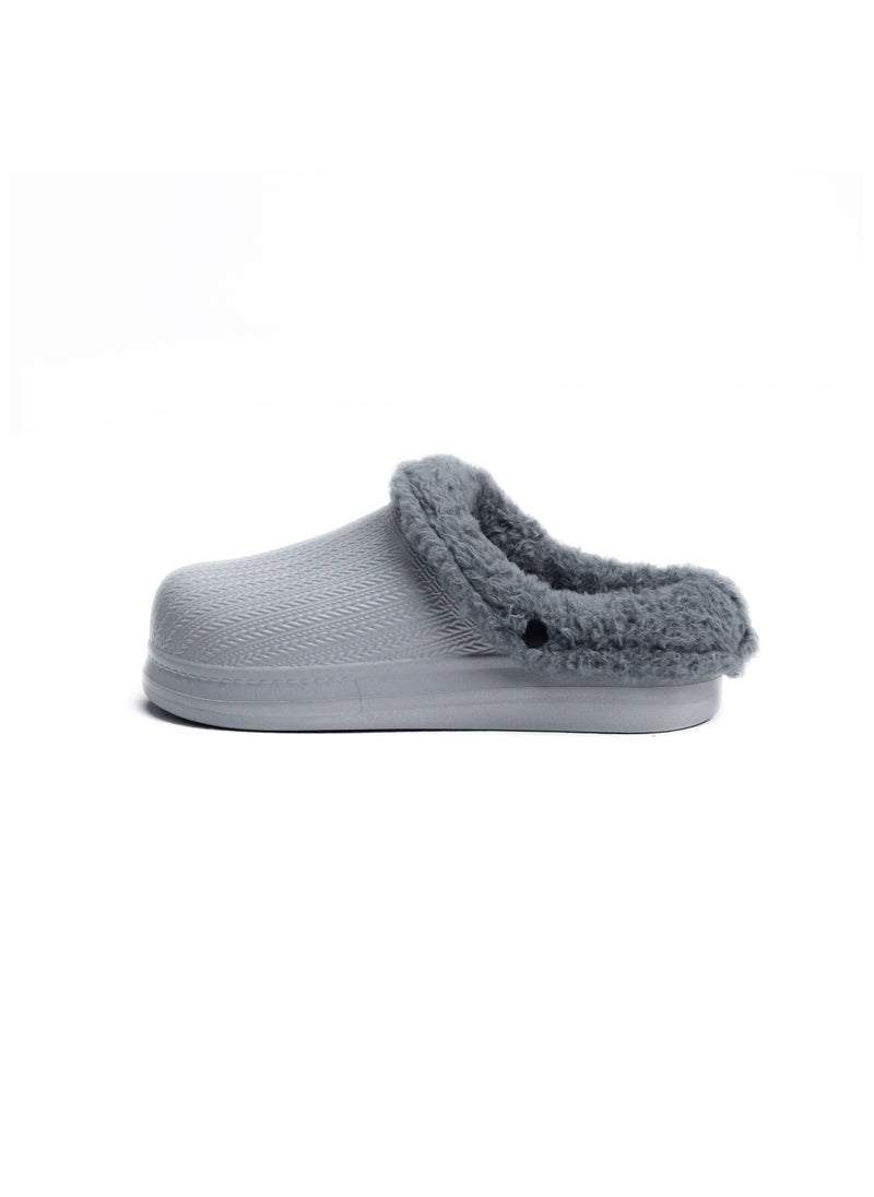 Onda Onda Sabo 2 Fur-lined slipper for Unisex - Grey  - Image 5