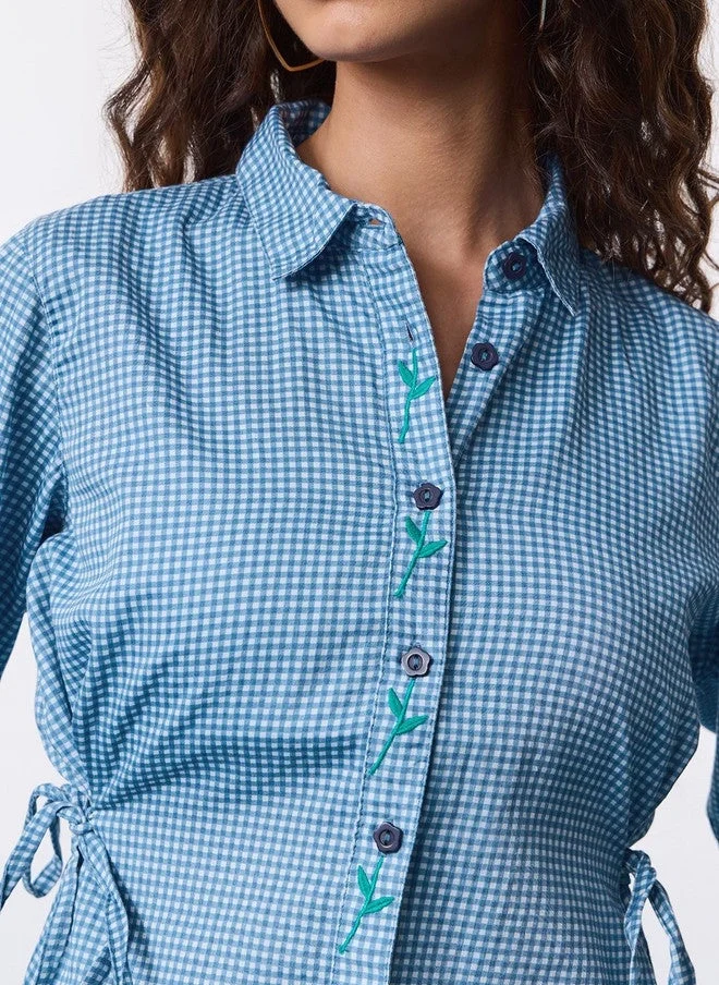 The Souled Store  The Souled Store Women Checked Casual Shirt  | Best Price UAE