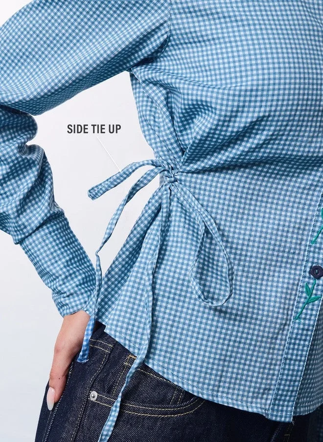 The Souled Store  The Souled Store Women Checked Casual Shirt  | Best Price UAE