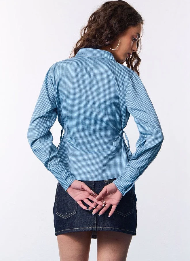 The Souled Store  The Souled Store Women Checked Casual Shirt  | Best Price UAE