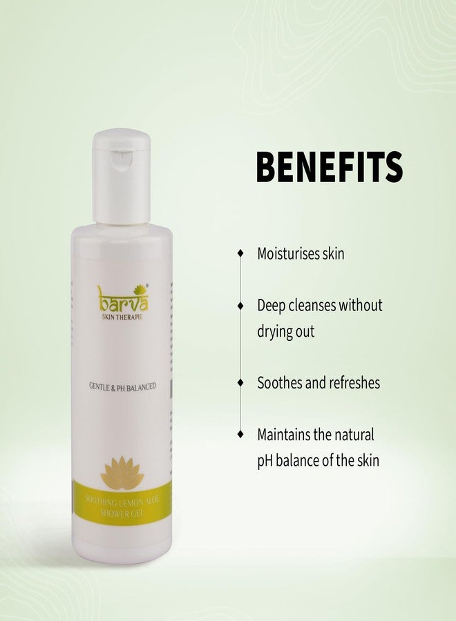 بارفا جل استحمام بارفا المهدئ برائحة الليمون والصبار، يخفف التوتر، مناسب لجميع أنواع البشرة، 200 مل - Image 5