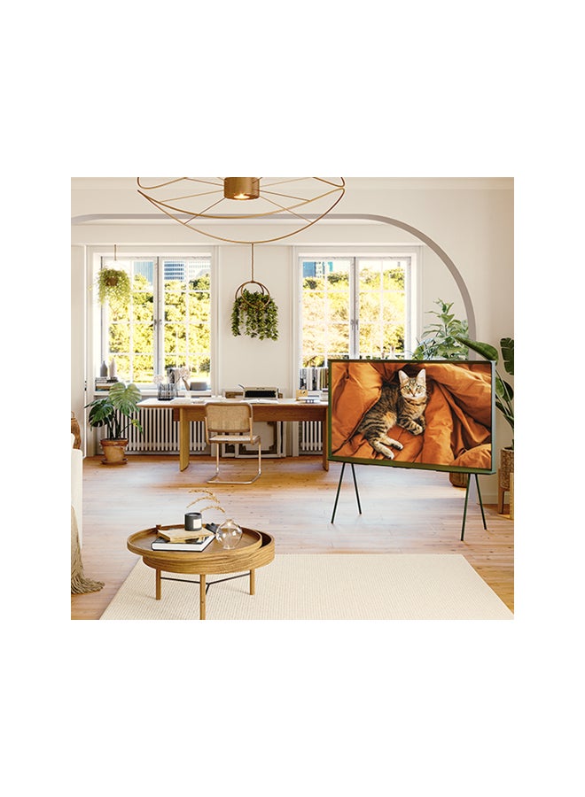 سامسونج تلفزيون The Serif الذكي، تلفزيون لايف ستايل، 65 بوصة، 2024، تصميم شامل 360 درجة، شاشة غير لامعة، حامل قابل للفصل، نظام تشغيل Tizen - Image 4