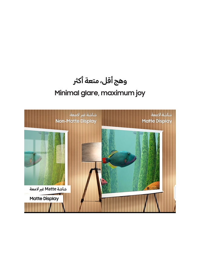 سامسونج تلفزيون The Serif الذكي، تلفزيون لايف ستايل، 65 بوصة، 2024، تصميم شامل 360 درجة، شاشة غير لامعة، حامل قابل للفصل، نظام تشغيل Tizen - Image 5