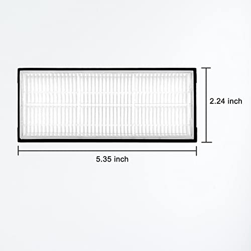 Rjnlsc Filter Replacement for Roborock S7 S7+ S7 Max Ultra S8 Pro Ultra S8+ S8 S7MaxV S7 MaxV Plus Robot Vacuum Cleaners,Hard Floor Washable Filters,8 Pack Filters - Image 5