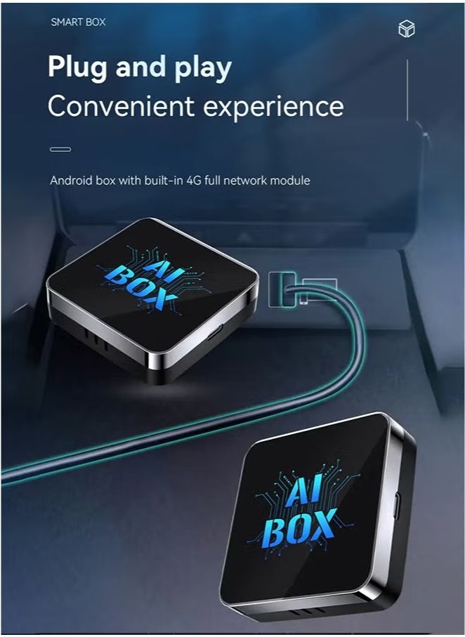 Digisand - Newest Wireless CarPlay Adapter Supports YouTube, Netflix & More Wired CarPlay to Wireless Dongle, AI Box CarPlay 2 in 1 Wireless AI Box Plug & Play - Image 1