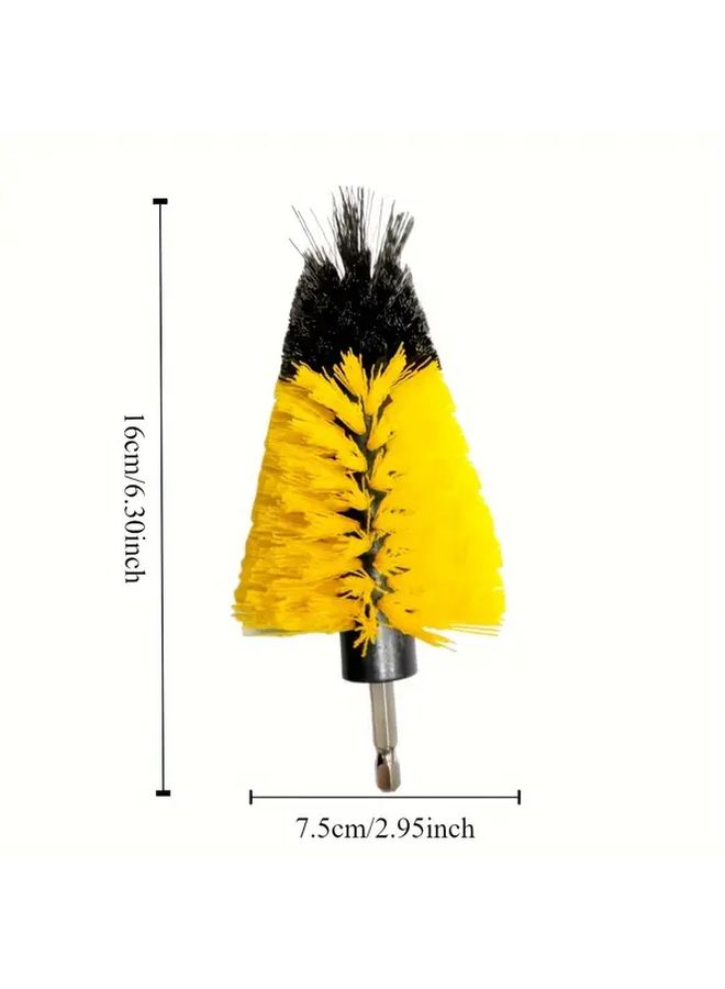 1pc Drill Scrubber Brush With Extension Rod For Car Wheel Tire Hard To Reach Areas - Image 2