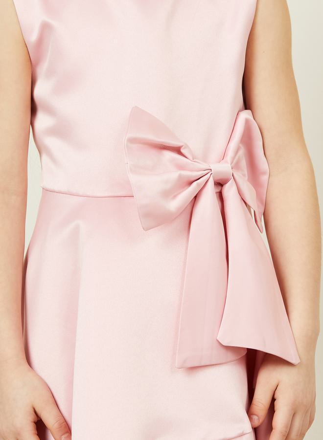Styli Pink Ruffle Dress  - Image 3