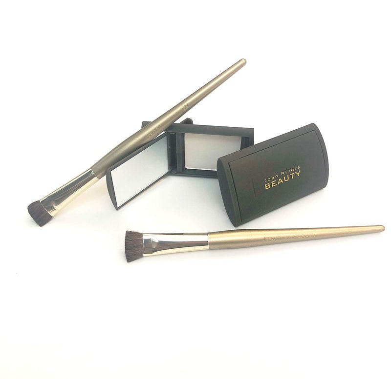 Joan Rivers Beauty Joan Rivers Great Hair Day Root Touch Up Powder Duo  Fillin Powder for Thicker Fuller Looking Hair White