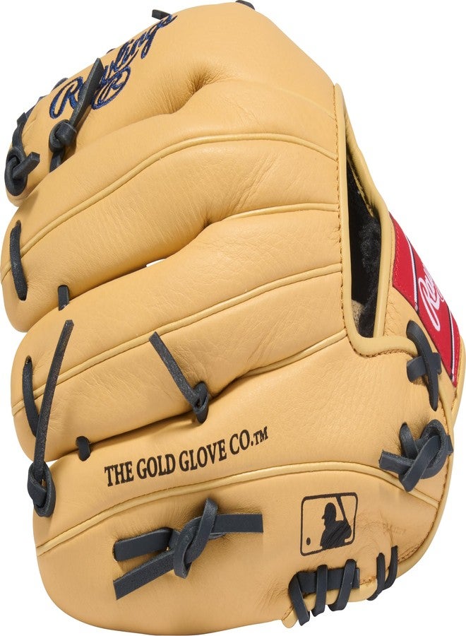 رولينغز قفاز بيسبول للناشئين من سلسلة راولينغز سيليكت برو لايت من تصميم أنتوني فولبي | 11.25 بوصة | رمي باليد اليمنى | جملي/كحلي - Image 5