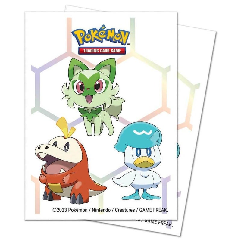 Ultra PRO - PokÃ©mon Paldea First Partner Gaming Bundle - Includes One Card Playmat, 65ct. Card Sleeves, One Card Deck Box w/ 4 Dividers, All Packed in Collectors Storage Box - Image 2