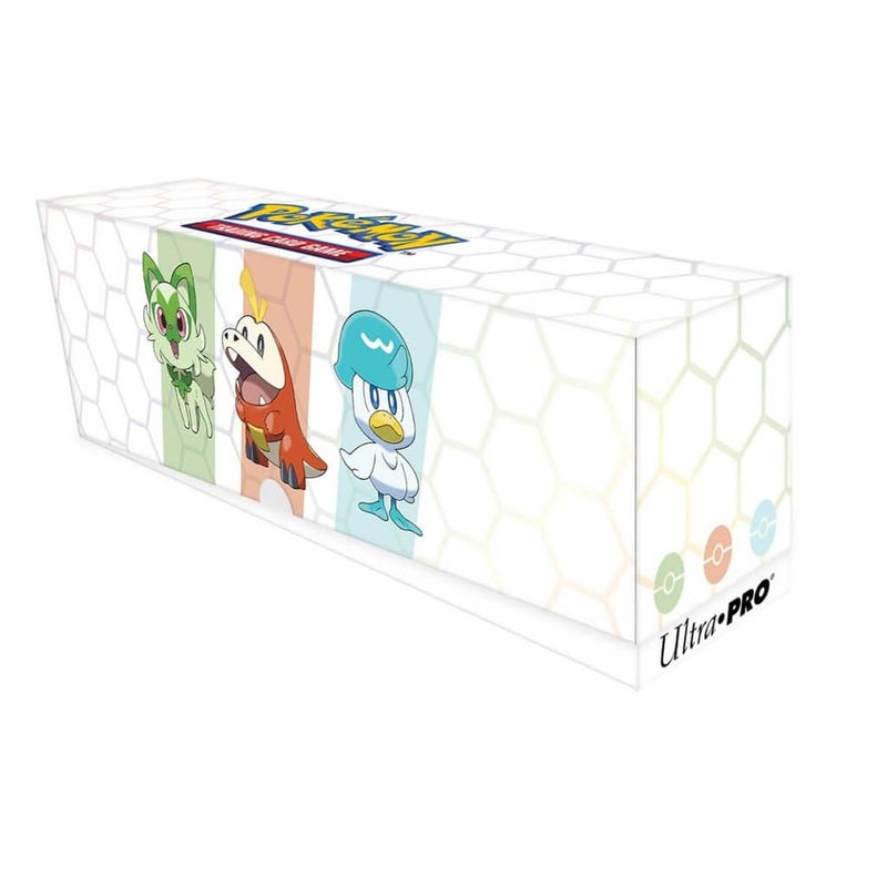 Ultra PRO - PokÃ©mon Paldea First Partner Gaming Bundle - Includes One Card Playmat, 65ct. Card Sleeves, One Card Deck Box w/ 4 Dividers, All Packed in Collectors Storage Box - Image 1