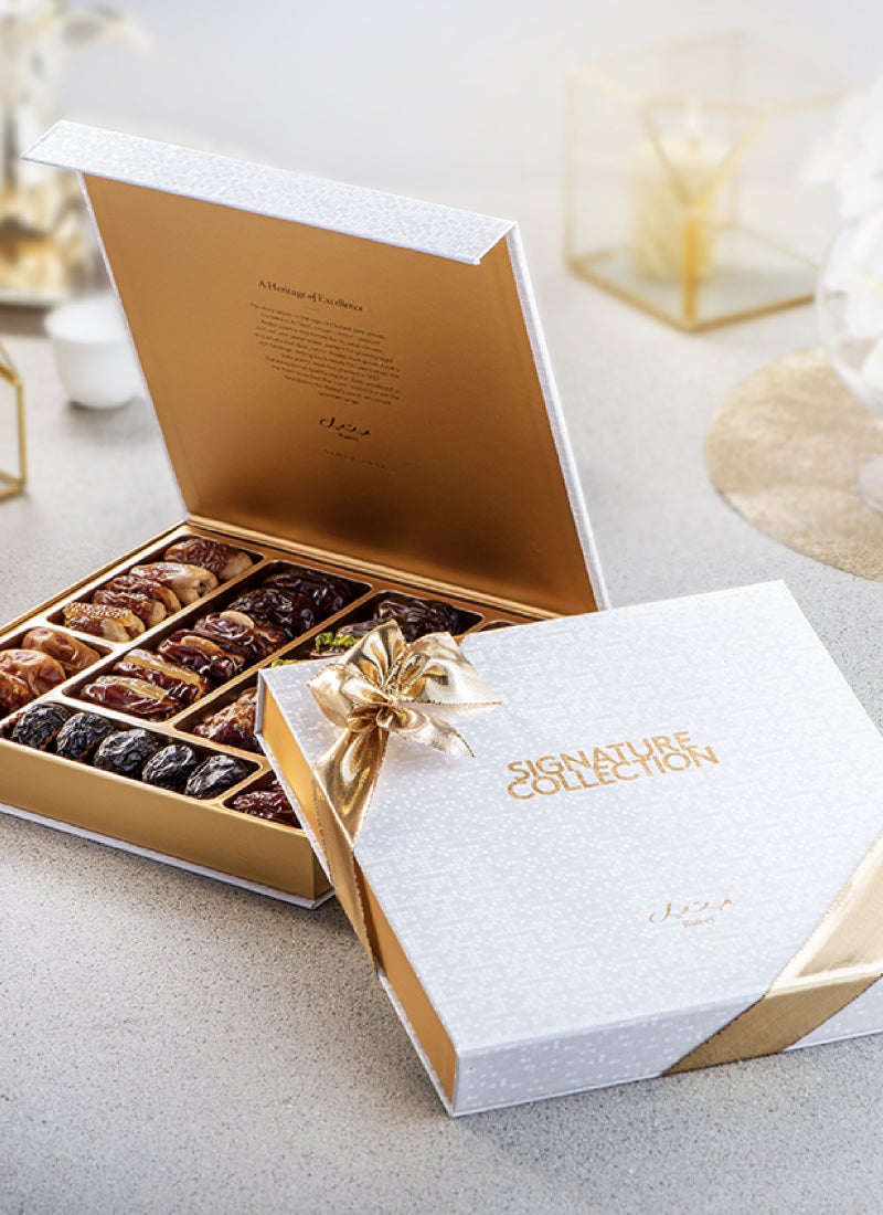 Bateel Signature Gift Set Premium Assorted Dates 1 Box (550g) - Image 2