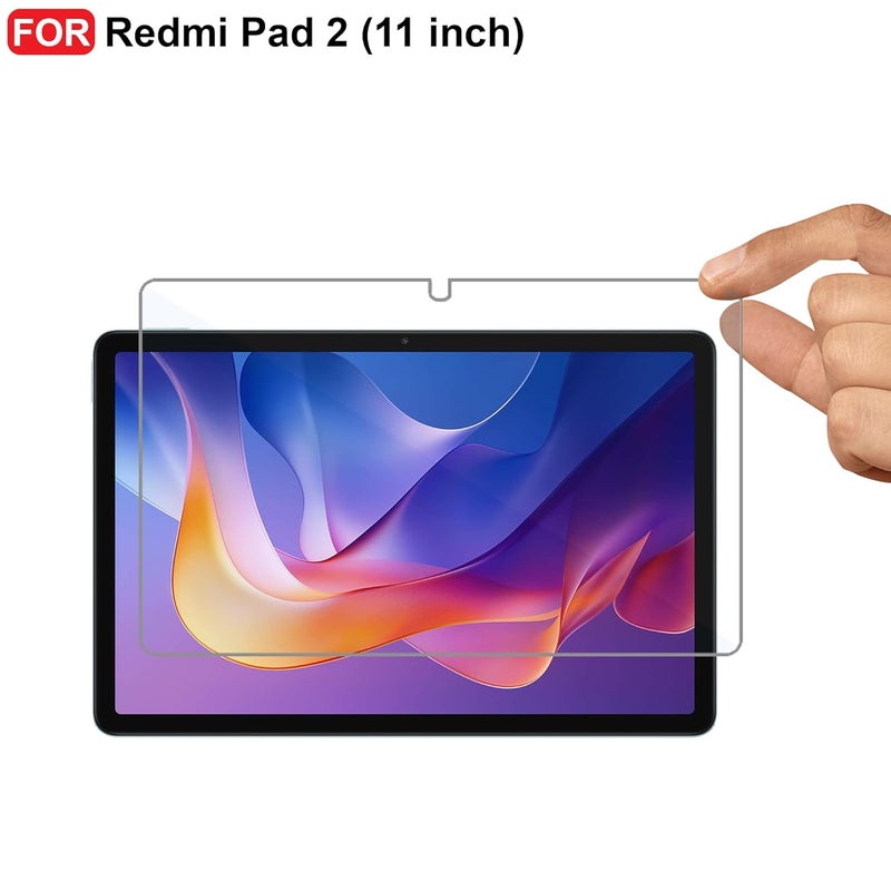 Cedo زجاج مقسى لجهاز Redmi Pad 2 (11 بوصة) | واقي شاشة زجاج مقسى شفاف لجهاز Redmi Pad 2 (11 بوصة) - Image 5