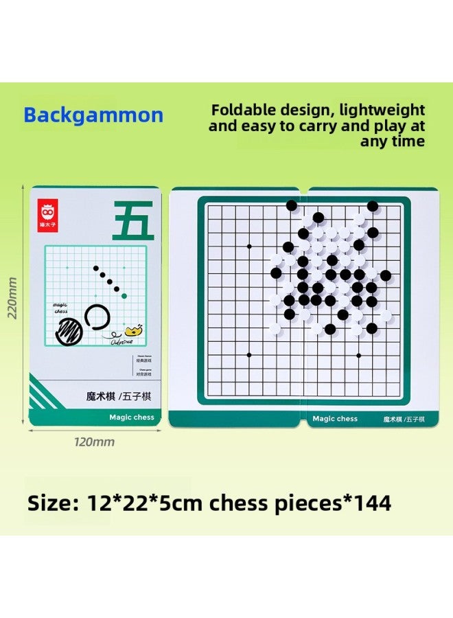 Children's Board Game Parent-Child Educational Toy Cat Prince Flying Chess Gobang Chinese Chess Outdoor Portable Magic Chess