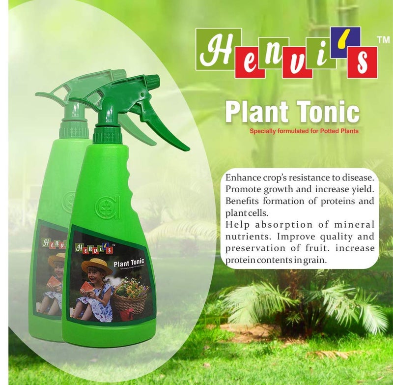 Henvi's Henvis Plant Tonic Specially Formulated for Plotted Plant with Amino Acid 1 750 ML - Image 5