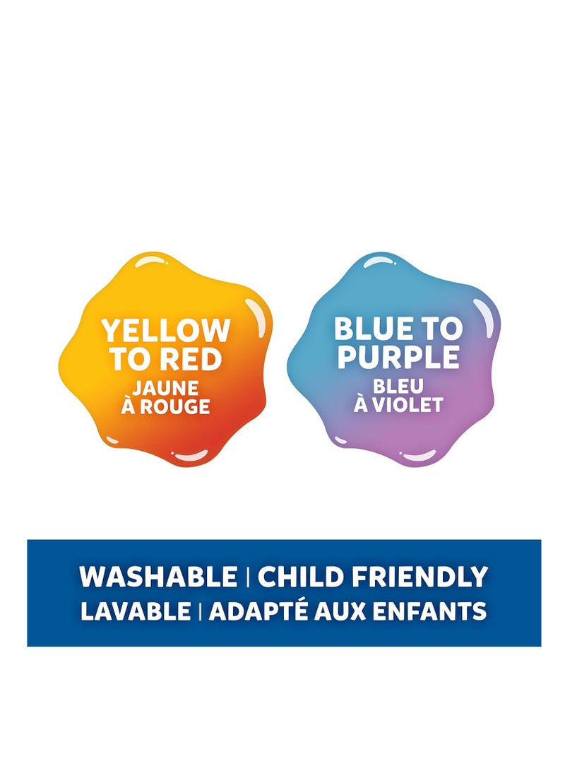 Elmers Liquid Color Changing Glue Blue To Purple Colour Glue - Image 3