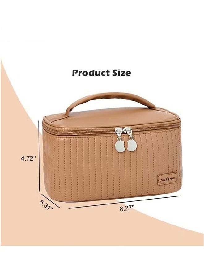 بلومنغ تايم الأزياء وبسيطة كعكة حقيبة حقيبة مستحضرات التجميل بو المحمولة أدوات الزينة التجميل تخزين المحمولة السفر العناية بالبشرة المنتج حقيبة التخزين - Image 4