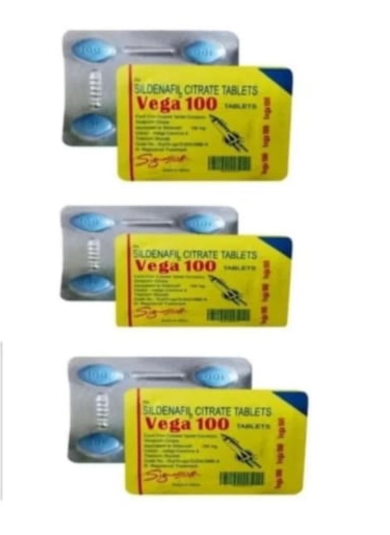 في جيه - فيجا إنديان 100 مجم 12 حبة للرجال روك باور - Image 1