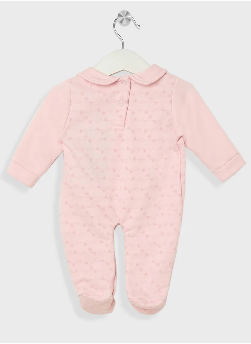 ريبلز مع نمشي Infants Girls Rompers