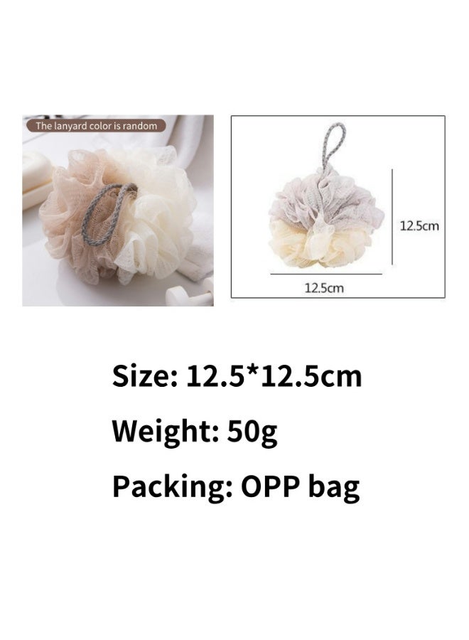 3 Pack Soft and Fluffy Exfoliating Bath Ball Mesh Body Scrub Mesh Loofah Shower Sponge Ball Pouf Shower Ball Mesh Scrubber Exfoliating Mesh Sponge Body Cleansing Bath Bubble Ball Combo 1 - Image 5