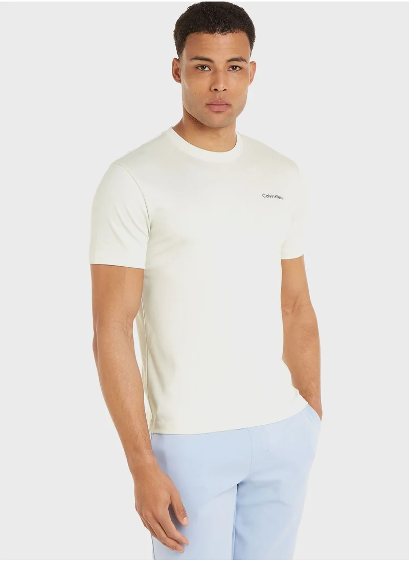 CALVIN KLEIN Logo Crew Neck T-Shirt