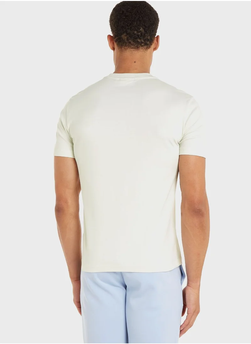 CALVIN KLEIN Logo Crew Neck T-Shirt