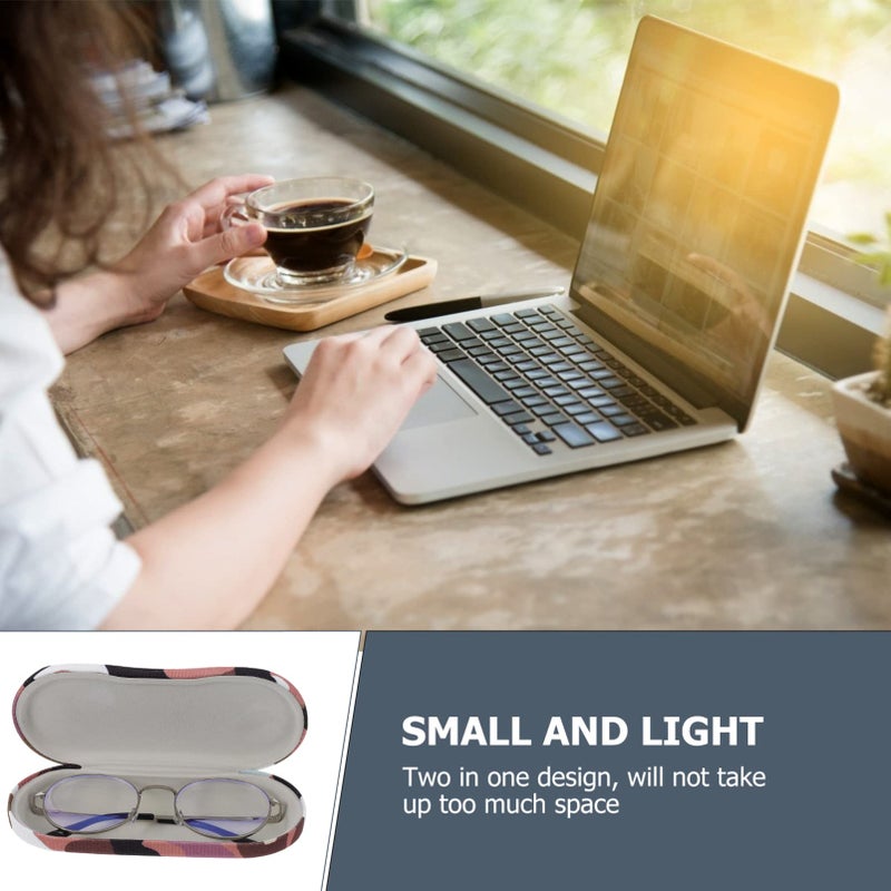 Camouflage 2 In 1 Contact Lens And Eyeglass Case With Mirror Tweezers Remover Travel Storage Box - Image 5